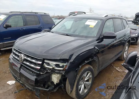 2018 Volkswagen Atlas 2.0T Se/2.0T Se W/Technology from USA, damaged, VIN 1V2DP2CA3JC598189